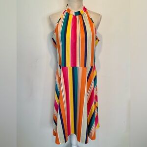Ouges Halter Swing  Dress - EUC